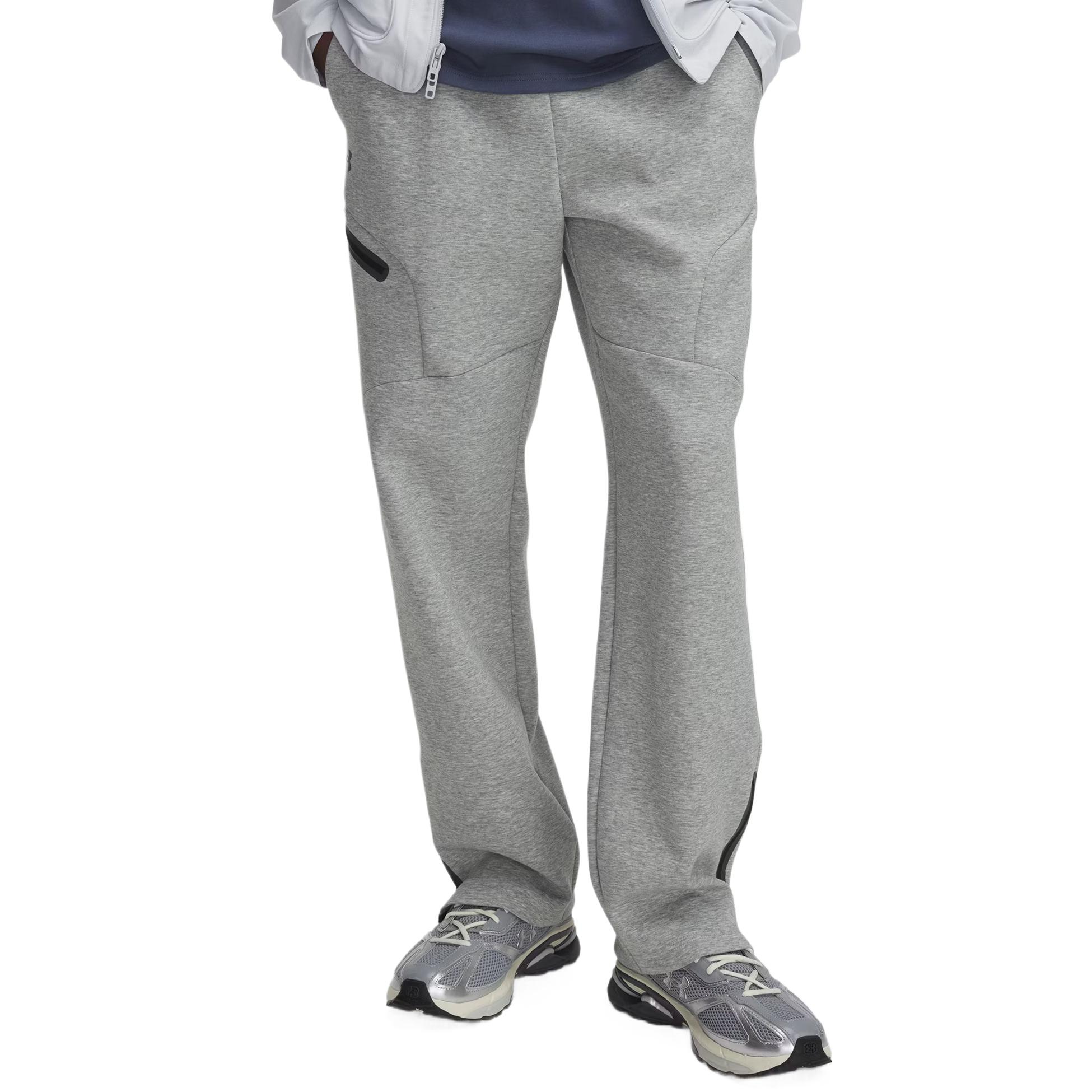 

Under Armour Unstable Comfortable Fashion Simple Solid Color Versatile Casual Pants Men bottoms Gray 1387778-011 XL