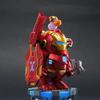 In Stock Cartoon Iron Capybara Hero Magnetic Mecha Armor Capybara Doll Hand Made Creative Toys Collectible Action Figures Durable Gifts