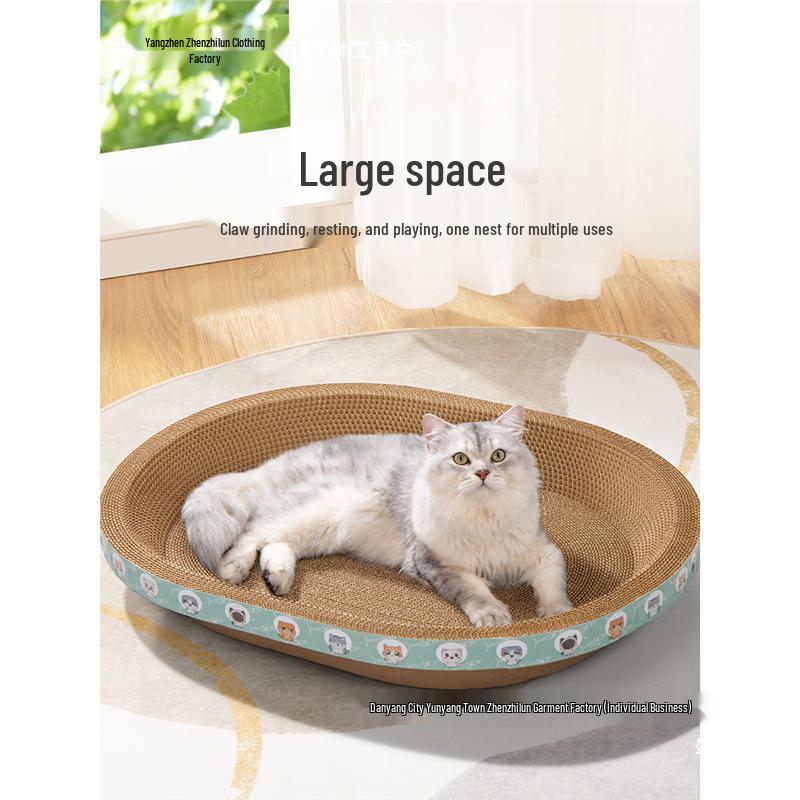 Odolné škrabadlo pro kočky: Odolné proti poškrábání, nepouští chlupy, lezecí rám a hrací bazén velkých rozměrů