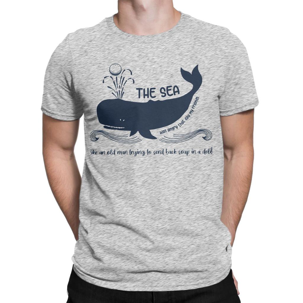 Men The Marine Biologist Seinfeld T Shirt  Cotton Tops Casual Short Sleeve Round Neck Tees Plus Size TShirts