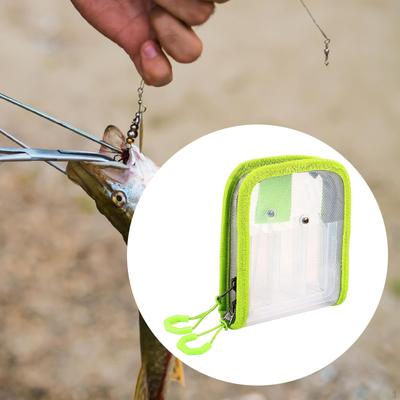 Bag Lure Case Accessory Outdoor Zipper 6 Compartment Storage Box Freshwater Gear Squid Jig