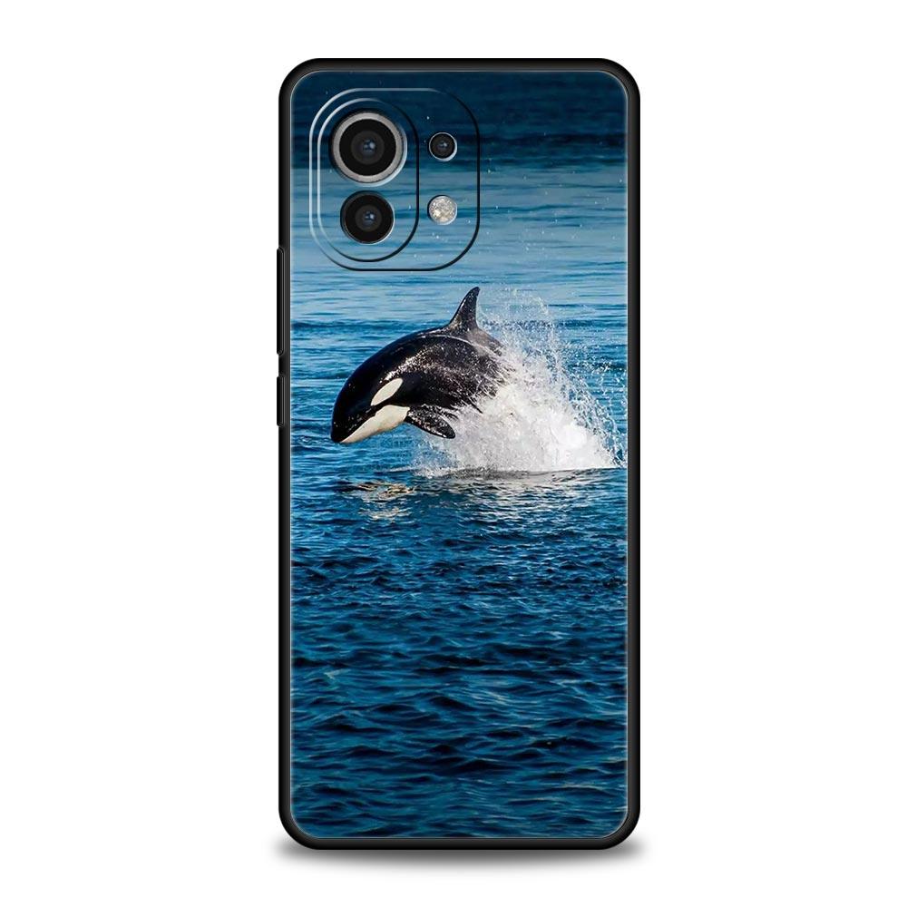 Orca ocean lovely killer whale Phone Case For Xiaomi 14 13T 12T Pro 12 13 11 Ultra Mi Note 10 Lite 10T 5G 11X Pro 11i 9T Cover
