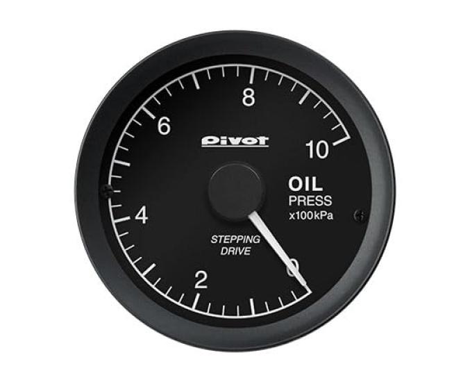 

PIVOT LSP Oil Pressure Gauge with Link Gauge with OBD Connection (White Illumination) чёрный