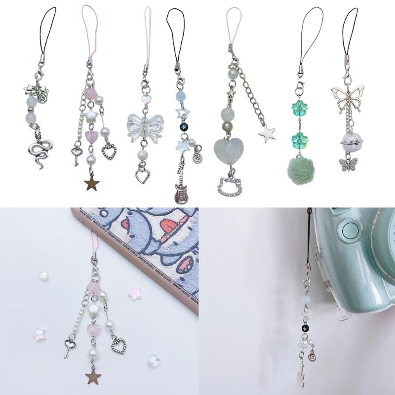 Portable CellPhone Strap Lanyard Mobile Phone Pendant Decoration Exquisite Key Car Hangings Pendants Birthday Gifts