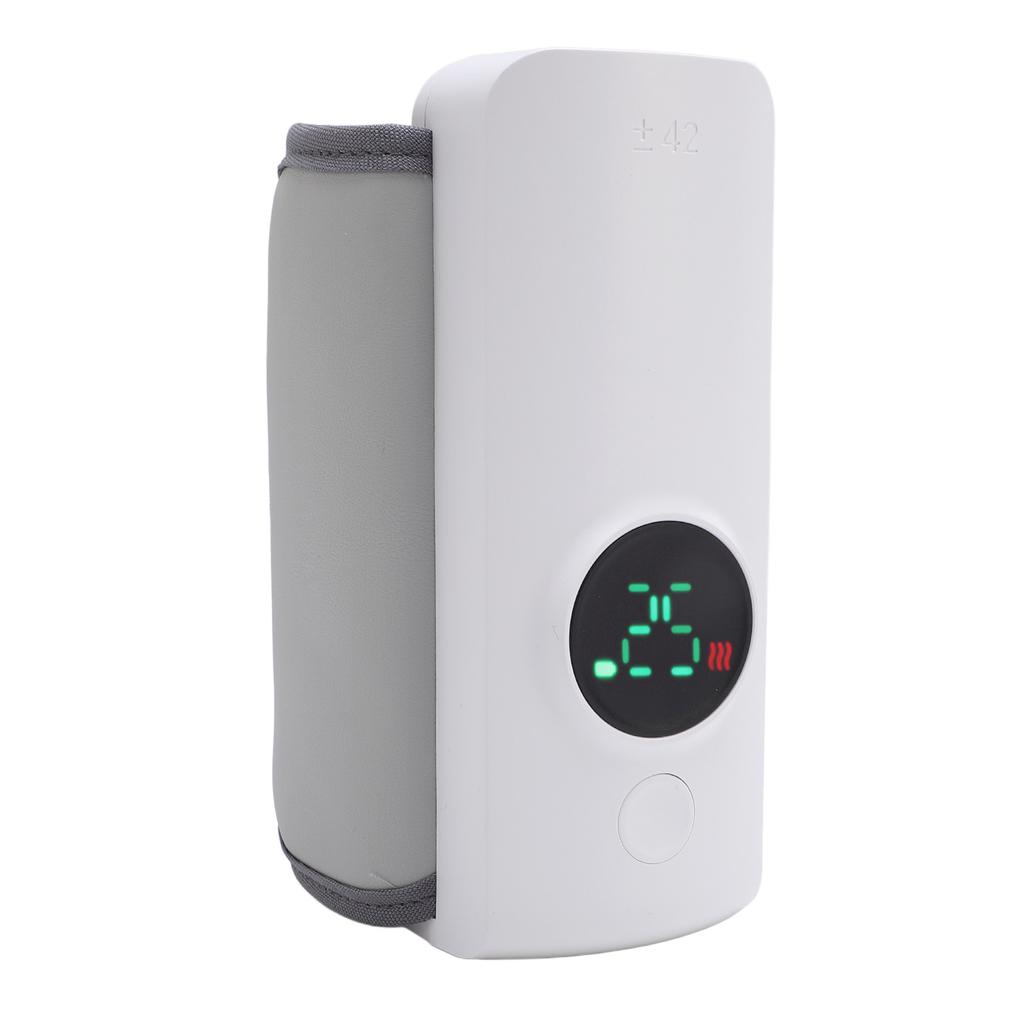 Baby Bottle Warmer 6 Temperature Gears Fast Heating USB Rechargeable Portable Bottle Warmer Insulated Sleeve for