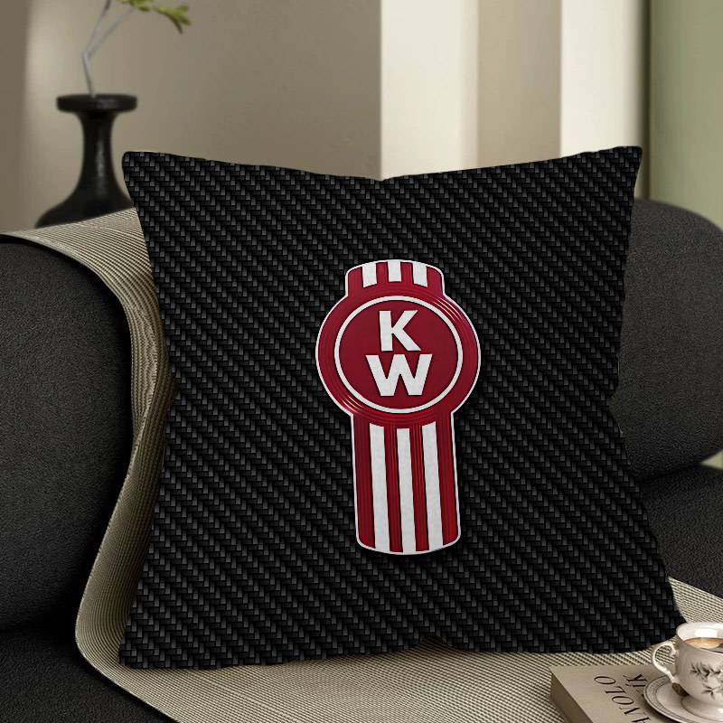 KENWORTH Logo Pillowcases Home Bedding Decorative Pillow Cover Wedding Super Soft Pillow Case