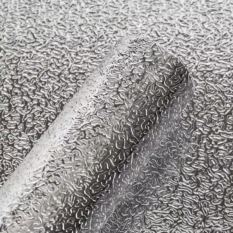 Waterproof, Fireproof, Heat-Resistant Kitchen Stickers for Stovetops and Countertops - Self-Adhesive and Moisture-Proof Tin Foil