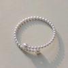Elegant French Pearl Bracelet: Chic Retro Design for Women
