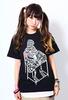 Maximum the Hormone Official Merchandise "SCHOOL GIRL ROCK" 2013 T-shirt [M]