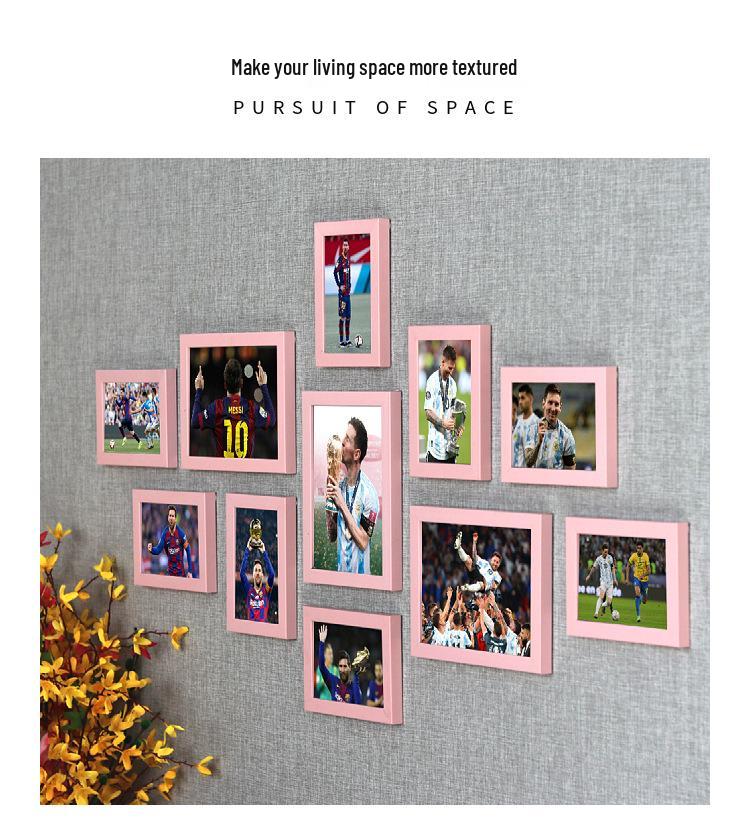Argentina World Cup Champion Messi Poster - Living Room Decor, Sofa Background Art, Football Wall Photo