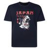 Men Japan Koi Fish Graphic T Shirt Tokyo Japanese Style Vintage Streetwear Cotton Tee