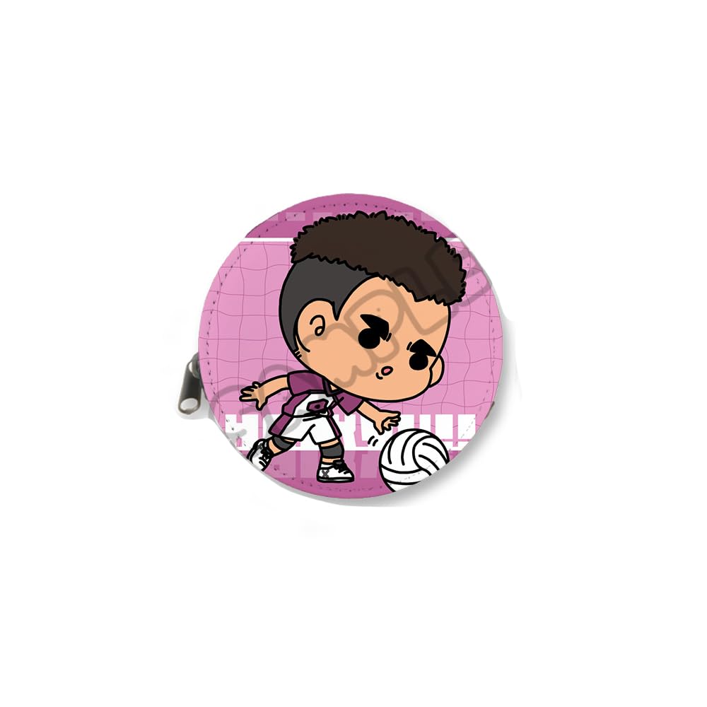 

6 круглых футляров для монет M IE Haikyu!! [Охира Сион] Всех Мочочо! Том.