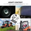 Dustproof 4 Position Ignition Switch 12V with Key ACC OFF IGN Start Fit Car Truck Tractor Forklift Trailer