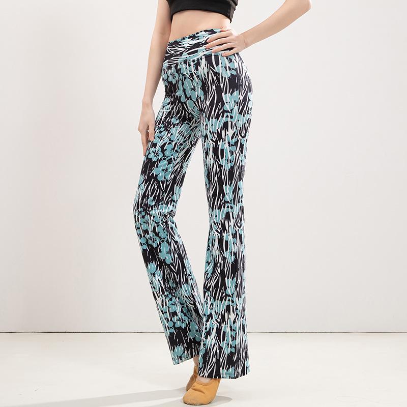 Leopard Print High-Waist Yoga Pants: Slimming, Hip-Lift, Straight-Leg Fitness Wear