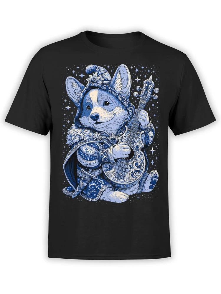 Celestial Bard Corgi Tshirt Unisex S