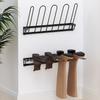 Boot Rack Hanger Wall Mounted- (4 Pair) Sturdy Metal Boot Organizer, Tall Shoe Holder for Closet, Entryway, Indoor, Garage
