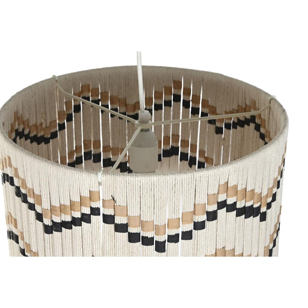 Ceiling Light Home ESPRIT Bicoloured Raffia 50 W 39 X 39 X 21 Cm