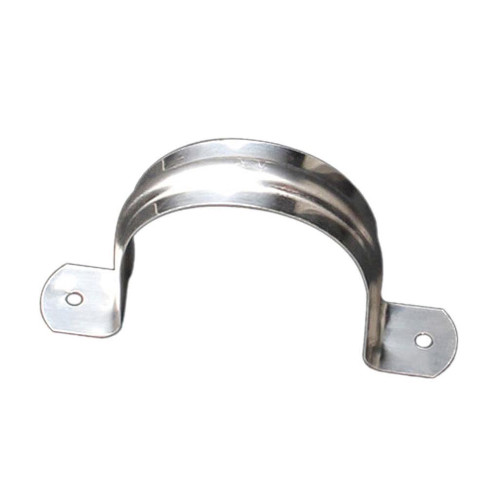 100/50 Stück Rohrschelle Edelstahl 2 Löcher Starrrohrschelle Halterung Rohrleitungsschelle Schwerlast Kabelschellen