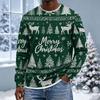 Men's Christmas Neck Pullover Sweatshirt