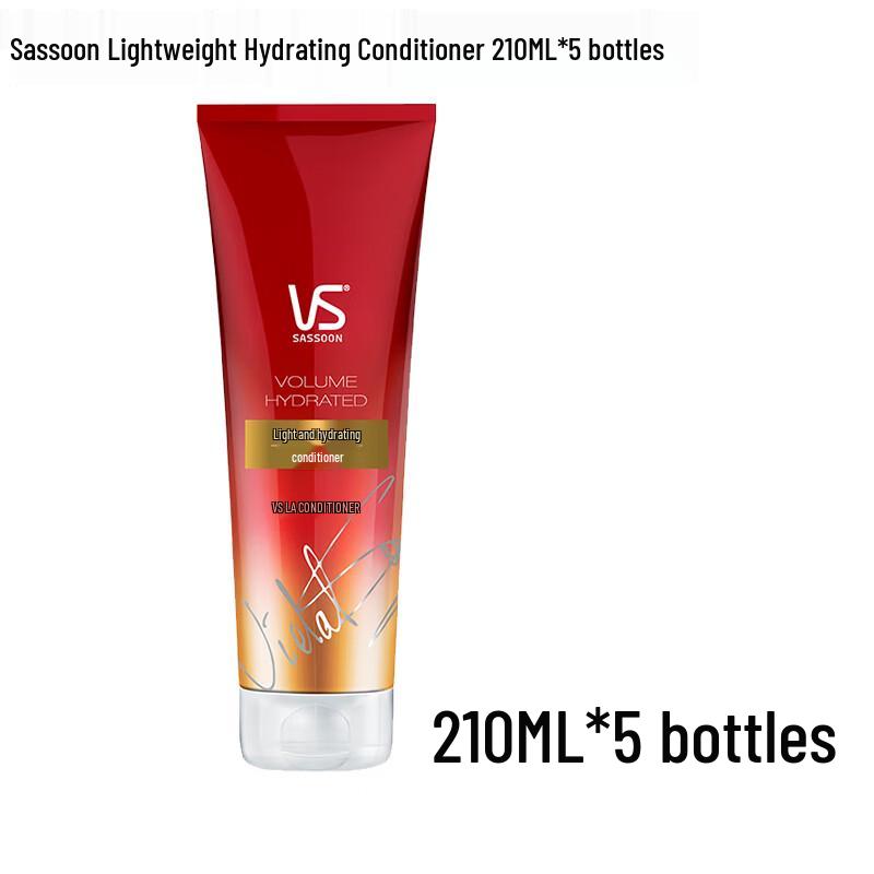 Vidal Sassoon Light & Hydrating Conditioner 210ML x 5 Pack