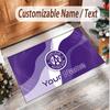 Personalized Crystal Velvet Carpet Austria Wien FC Pattern Non Slip Floor Rug
