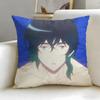 anime Taisou Zamurai Cushion Cover Soft  EasyWash Pillow Case  Versatile for Couch Bed Travel and Office