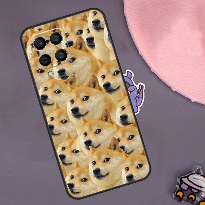 DOGE MEME Shiba Inu Dog Case For Samsung Galaxy M14 M34 M54 M21 M31 M51 M12 M32 M52 M30s M20 M55 M13 M23 M33 M53