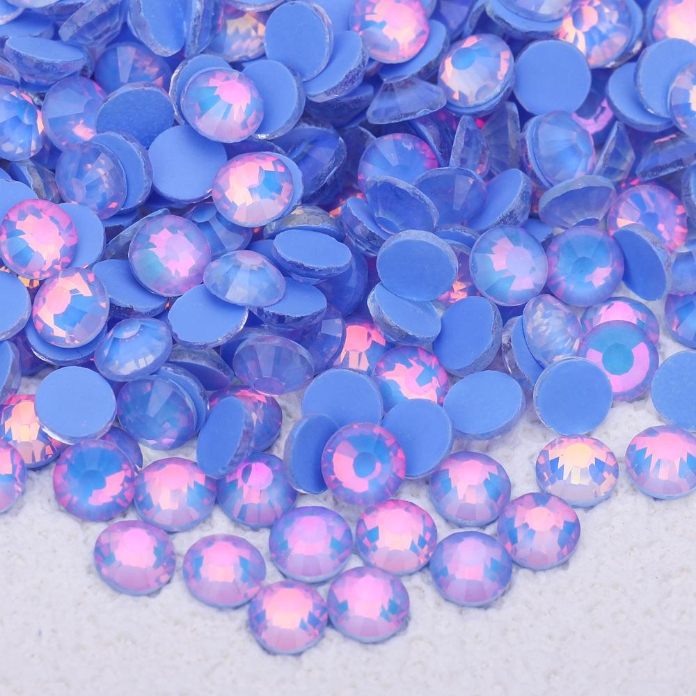 Weichen Fluorescent Protein Drill, Flat Bottom Drill Glass Rhinestone Neon Light Diy Luminous Nail Art Jewelry Nail Drill