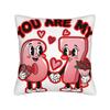 67 Meme Six Seven Valentine  Heart Pillow Cover  Novelty Pillow Case For Sofa Home Decoration Soft Pillowcases Gift