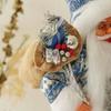 Standing Santa Claus  Statue Ornaments 30/45cm Santa Claus Toy Santa Claus Doll  Mall