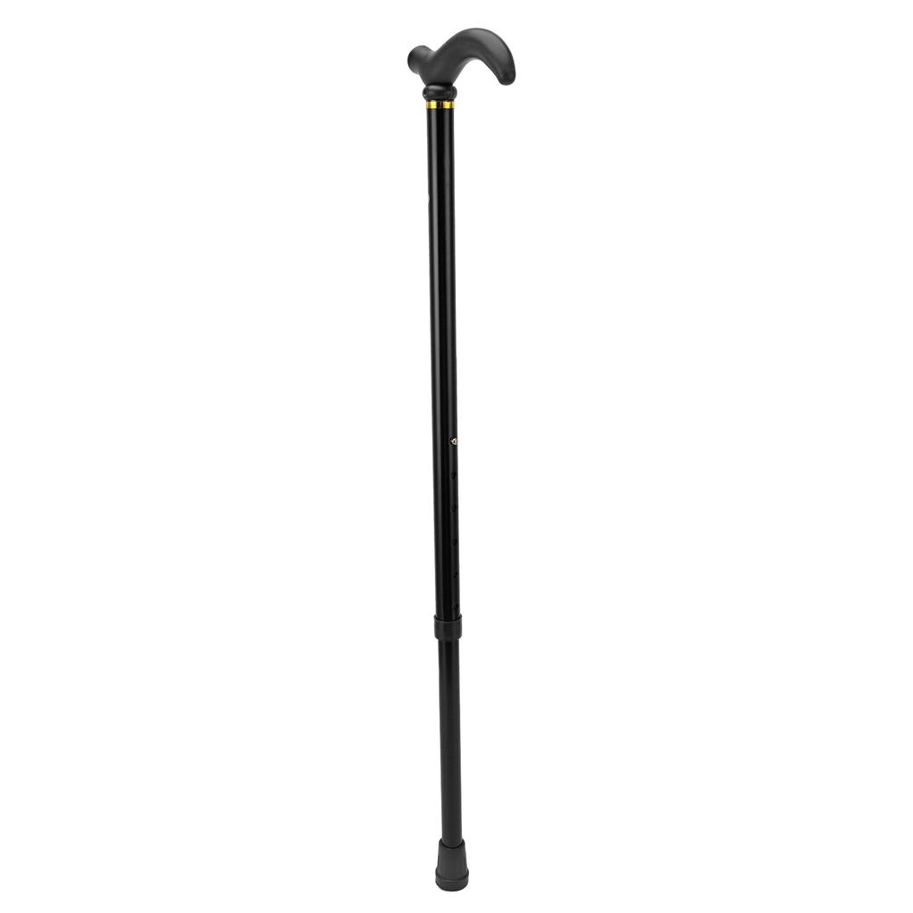 Adjustable Walking Cane with Rubber Tip Ergonomic Aluminum Alloy Walking Stick Cane for Seniors Elderly Mobility Aid