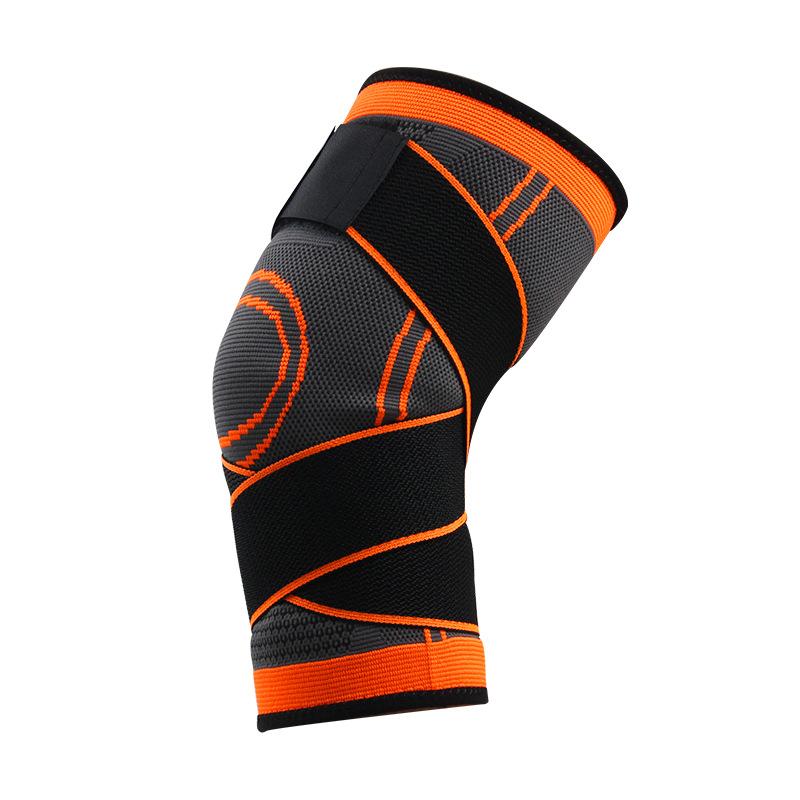 Sport 1PC rutschfeste Knieorthese Kompression Knie Sport Knieschoner Laufen Basketball Fitness Kniestütze