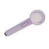 Filtered Shower Head Pressure Adjustable Multi Flowing Modes Anti Plugging Rain Showerhead Violet