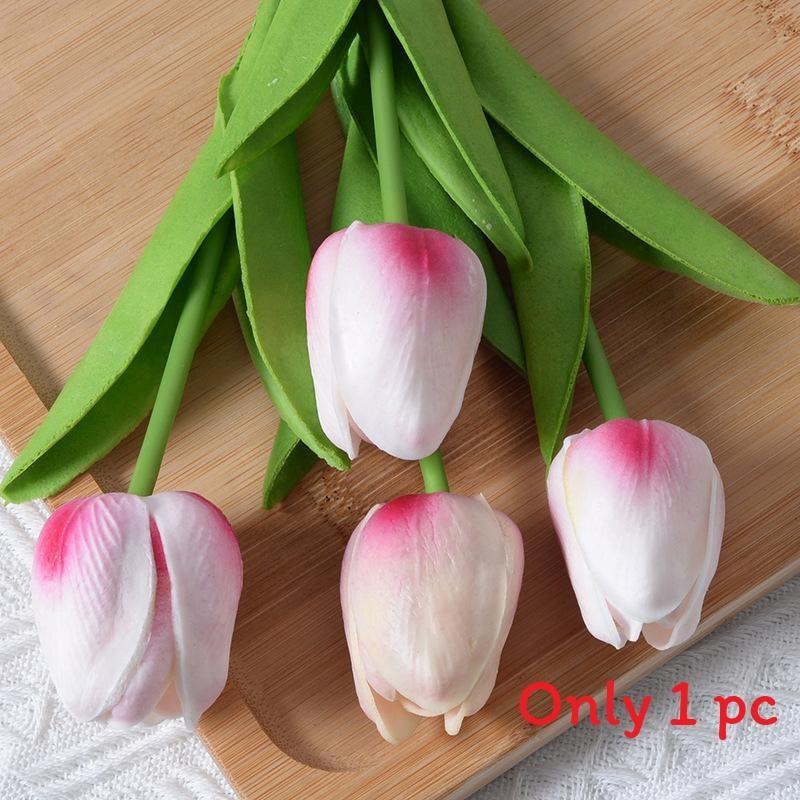 Artificial Realistic Plant Tulipa Gesneriana For Display And Decoration Event