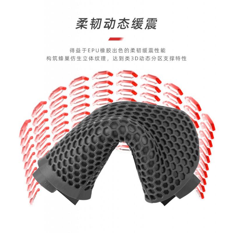 Ergonomic Honeycomb Silicone Bicycle Handlebar Grips With Lock-On Design Mountain Bike Cycling Comfort Shock Absorption