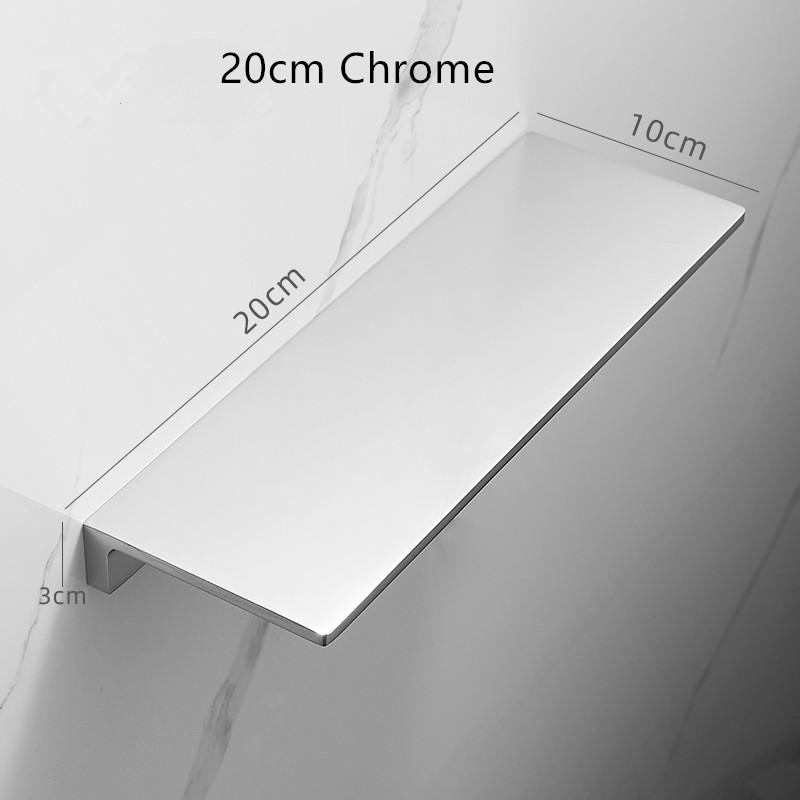 Tuqiu Bathroom Shelf Brushed Gold Top Bath Shower Shelf Brass Bathroom shelf Organizer Wall Mounted Black Kitchen Storage holder