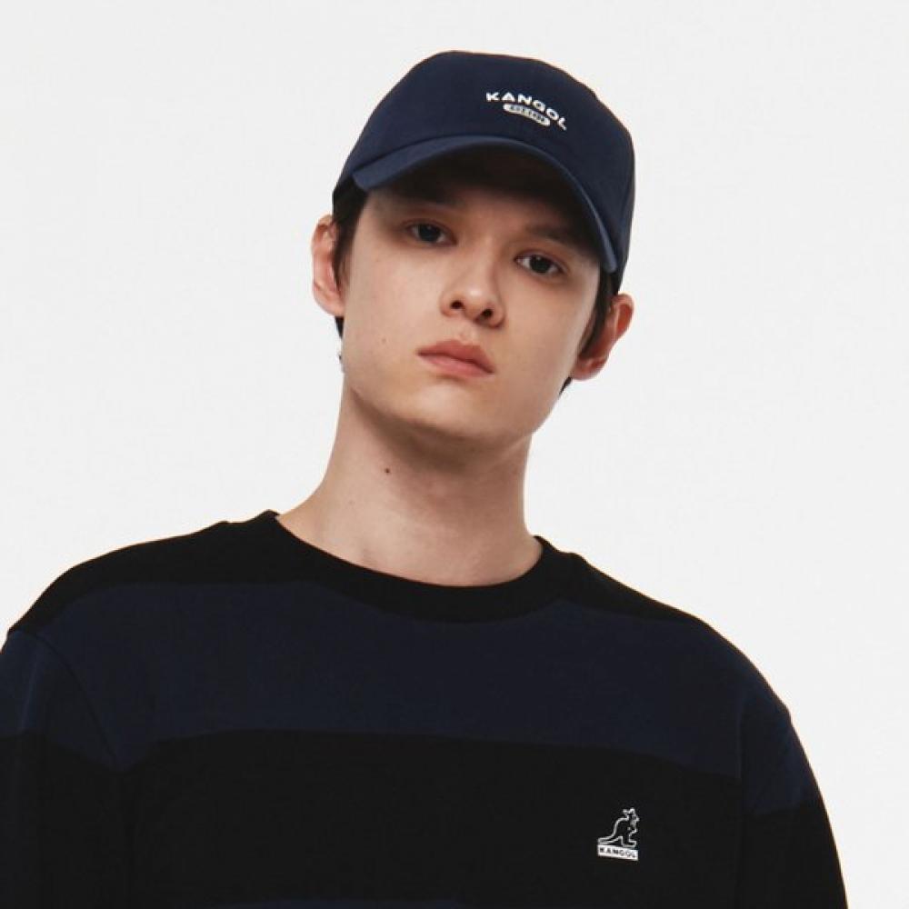 KANGOL Кепка с изогнутым логотипом 4599 Темно-синяя OS