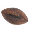 Training Football Size 9 Rugby Ball PU Comfortable Grip Vintage Design Durable Sports Football for Game Match