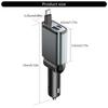 Very  Small  Retractable USB C Car Chargers 45W 3 In 1 Adapter High Speed Vehicle Chargers Small  Car Chargers for Locate 