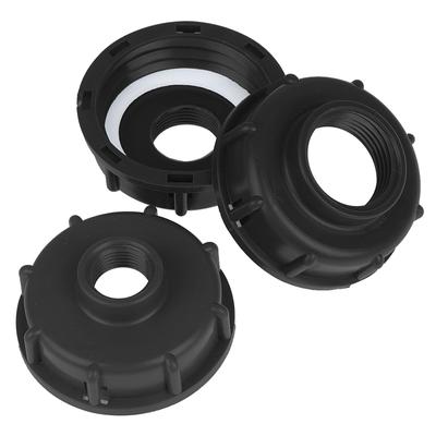 1PCS 60mm Female Thread To 1/2",3/4",1" Adaptor Connector Durable IBC Tank Fittings S60X6 Coarse Threaded Cap