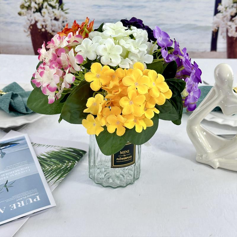 Simulated Plants Violet Wedding Hotel Restaurant Decoration Props Photography