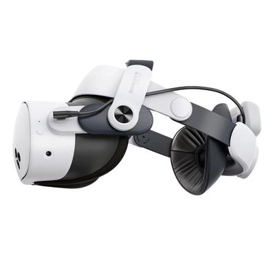 BOBOVR Fascia per la testa con batteria M3 PRO Comfort compatibile con Meta Quest 3 / Quest 3S Sostituzione della fascia Elite Tempo di riproduzione e supporto migliorati