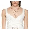Alexander Mcqueen Brass Pendant Necklace Women Necklaces Gold 700555J160T7114