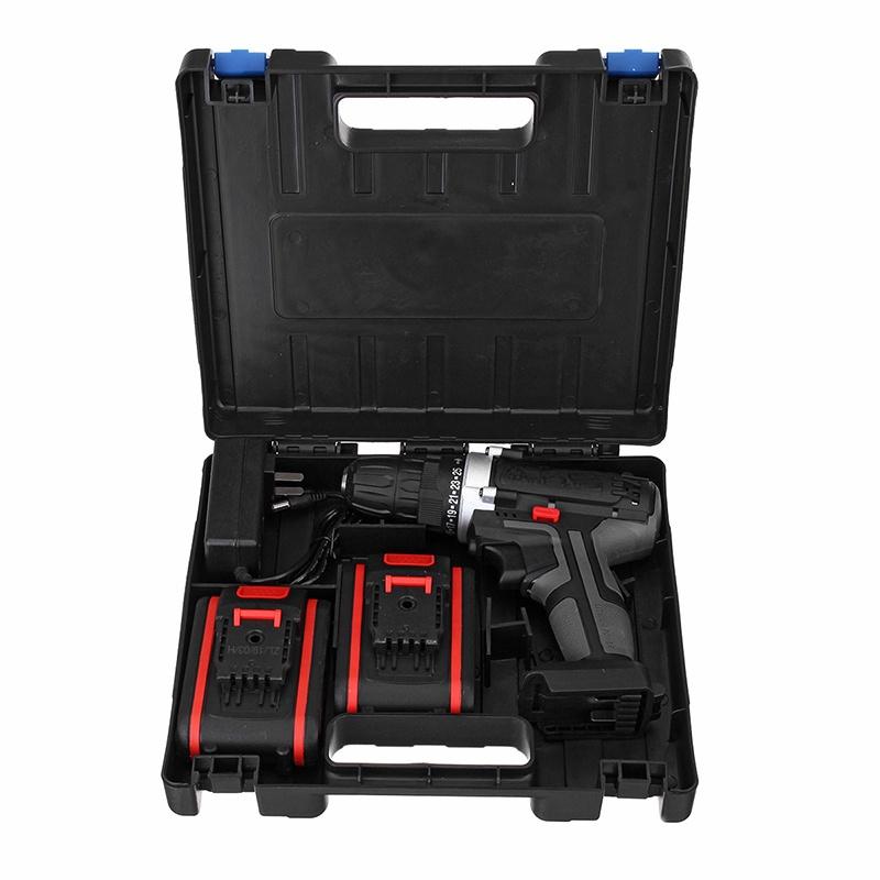 1/2 Battery Cordless Electric Drill Hammer Rechargeable Drill Woodworking 48V