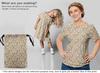 oneOone Bomull Flex Light Peach Stoff Barn Dyr gjør-det-selv-klær Quilting Stoff Print Stoff etter Yard 40 Tommer