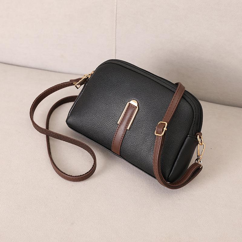 New Spring and Summer Shell Bag Korean Version Simple Shoulder Bag Coin Wallet Texture Fashionable Crossbody Bag