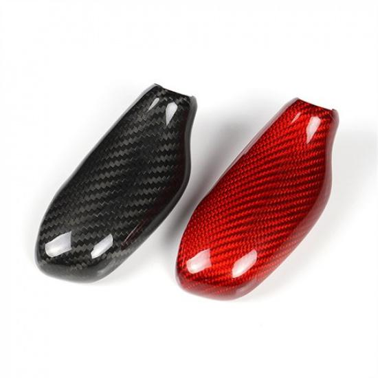 Real Carbon Fiber Car Center Gear Shift Knob Case For BMW 5 6 7 G30 G11 G32 18+