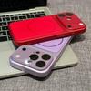 Large Lychee Texture Magnetic Phone Case for iPhone 17, Compatible with 13, 14, 15, 16 Pro Max - Full Coverage.