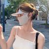 Full Face Sun Protection Mask Ice Silk Sunshade Face Mask New Anti-UV Neck Scarf  Cycling