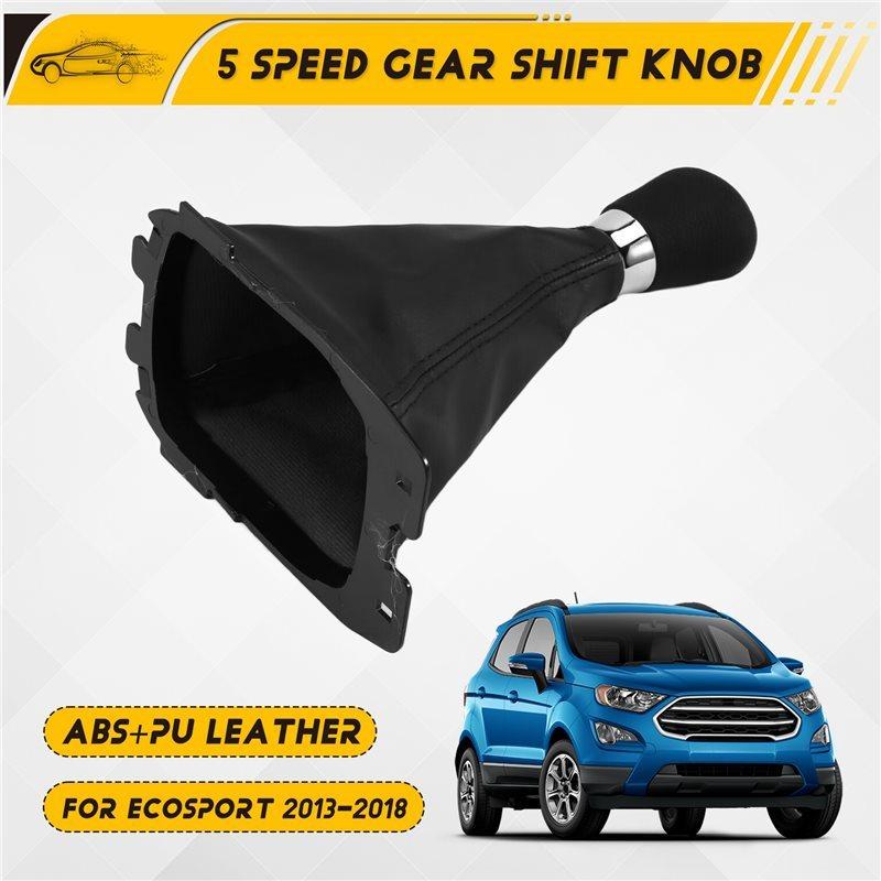 Car 5 Speed Gear Shift Knob With Dust Cover For Ford Ecosport 2013-2018 Car Accessories LHD